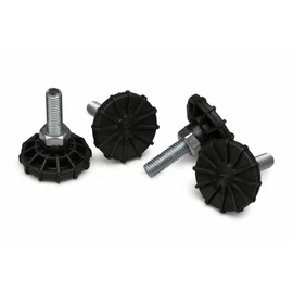 Equip Feet for Server Cabinets 60 mm Pack of 4 Black
