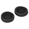 Headphone Ear Cover Cushion Sponge Earpad Artificial Leather Black Fit