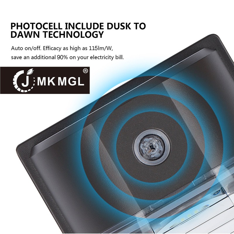 JMKMGL LED Wall Pack Light, 26W (150-250W Equivalent),with Photocell Dusk