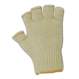 Magid Glove & Safety 893NF Magid Knit Master /893CNF - Guantes de punto a máquina sin dedos para mujeres, mujeres (talla M), natural, para hombres (ta