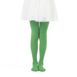 Paralinda Girls Semi-Opaque Tights 50 Den (8-10, Clover Green)