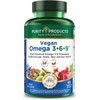 Purity Products Fórmula Vegana Omega Complejo Ácidos Grasos Esenciales Cápsulas