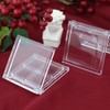 2Pcs Empty Eye Shadow Box Transparent Square Eye Shadow Box