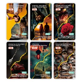 BAIYOOBAI Yes or No Oracle Cards, Clarifying Life Situations Oracle Deck,Oracle Cards for Beginners, Simplify Your Decisions Instantly