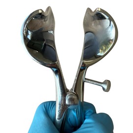 Anoscopio Pratt Rectal Cromado de Acero Inoxidable Premium para Examen Médico Profesional