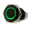 E Support 16mm 12V 3A Car Green LED Light Angel