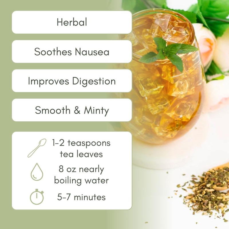Organic Tummy Balance Loose Leaf Tea - 2oz Bag (Approx.