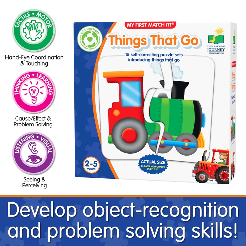 The Learning Journey: My First Match It - Things That