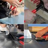 MAXPOWER Sheet Metal Bending Pliers, 3-piece Hand Seamers Sheet Metal