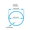 3 Inch Diameter Clear PVC Schedule 40 Pipe [Pipe ID