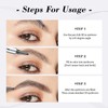 Eyebrow Microblading Pencil with 4-Fork-Tip, Lift and Snatch Brow Tint
