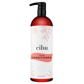 Cibu Color Conditioner For Dry, Color-Treated Hair - Gently Cleanses, Hydrates And Strengthens - Revitalize Hair and Scalp - Refreshing Scent 1 Liter