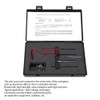 30 Pcs Thread Repair Kit M2.5x0.45 Stainless Steel Rethreading Tap