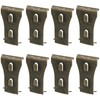 Biaungdo 8 Pcs Brick Wall Clips, Steel Brick Hook Clips,