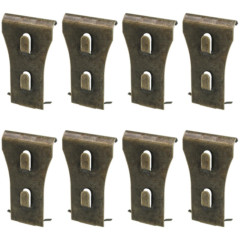 Biaungdo 8 Pcs Brick Wall Clips, Steel Brick Hook Clips,