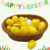 GCQJOQ Plastic Easter Eggs for Holiday Decorations and Celebrations, 60