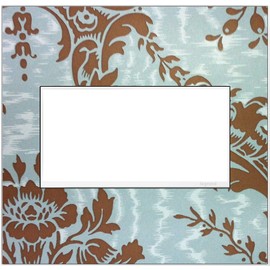 Adorne AWM2GW4 Custom Wall Plate 2-Gang White Trim in White