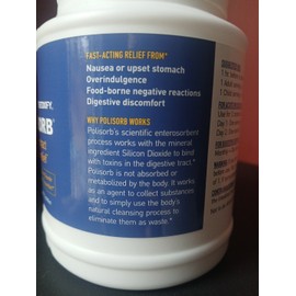 Detoxify.com Polisorb Digestive Tract Detox & Relief 25g