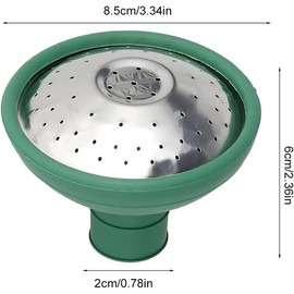 Green Universal Garden Watering Can Rose Head Water Sprinkler Sprayer Fit All Watering Can Rose Spout Cover Nozzle Replacement Garden Gardening Equipment Tools