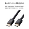 エレコム HDMI ケーブル 5m <Ver2.0> プレミアム 4K2K(60Hz) 【Premium HDMI(R) Cable規格認証済み】