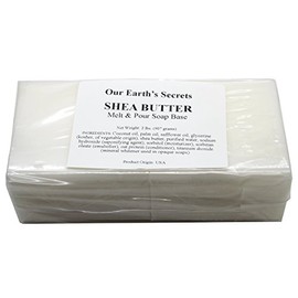 Shea Butter - 2 Pound Melt and Pour Soap Base - Our Earth's Secrets