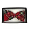 coool Tuxedo Unique Style Red Pattern Plaid Neckwear Adjustable Adult