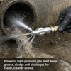 Sewer Jetter Nozzle for Drain Cleaning – 5000 PSI Mini
