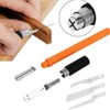 FZLANQ Garden DIY Mini Hand Saw Model Craft Set, Exquisite