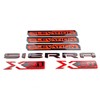6Pcs Elevation Sierra Bed X31 Emblems Door Rear Tailgate Badge