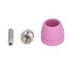 21Pcs/Set Plasma Cutter Torch Consumables Electrode Nozzle Cups Kit for