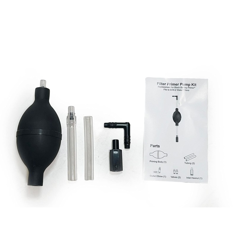 Nispira Black Primer Priming Pump Kit Replacement For BB9-2 Black