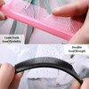 3 Pcs Rat Tail Combs Salon Hairdressing Comb with Stainless