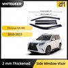 WhiteDeer ZH Durable Window Deflectors Rain Guards for Lexus GX-460