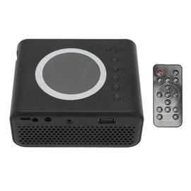 Projector, YT300 1080P Full HD Home Cinema Movie Projector with Speaker, Portable Projector with Remote Control for Phones, Tablets, for Airplay, Miracast, for DLNA