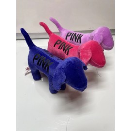 Victoria's Secret Plush Stuffed Pink Victoria Secret Pink Nation Puppy Dogs (3)