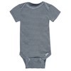 Gerber Baby Boy's 8-Pack Short Sleeve Onesies Bodysuits, Bear, Newborn