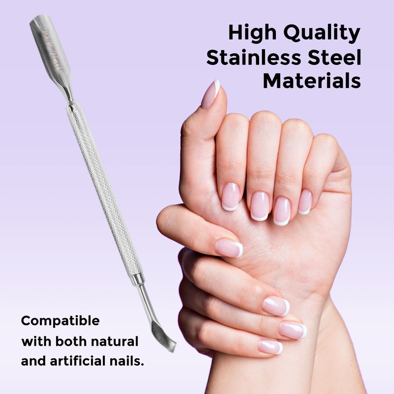 P2P Nails Cuticle Nipper Cleaner - Nail Art Cuticle Pusher