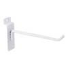 Decora 100 Gancho Panel Ranurado Mensula Alambre Grueso 3/16 Blanco