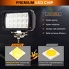 JASLITE 2PACK 6.3" 45W 5500LM Heavy Duty High Powered LED