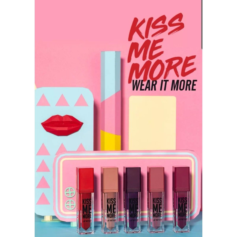 Flormar Labiales Kiss Me More Flormar (lip Tattoo)