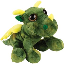 Suki Gifts International Rumble Dragon, Green Plush Toy, Medium, 29cm, 14536
