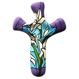Calypso Studios by First & Main 5.5" Lily Comforting Clay Cross