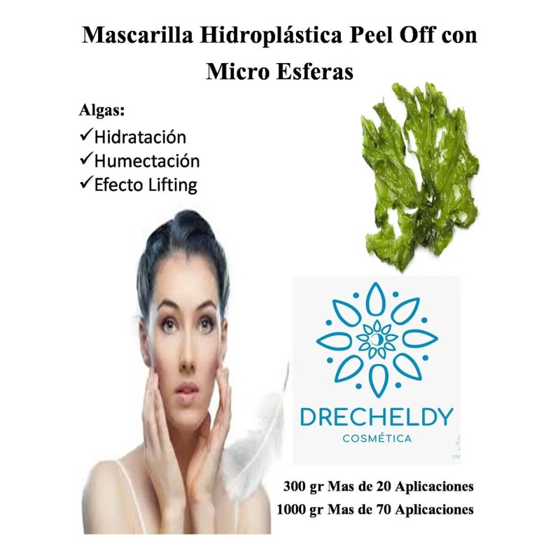 Mascarilla Hidroplastica Polvo 300g + Mas D 20 Aplicaciones