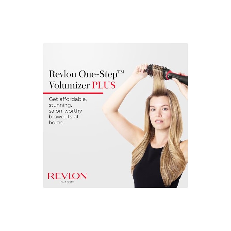 Revlon One-Step Plus Secador y Voluminizador Negro