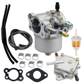 295cc Carburetor & Fuel Pump kits for EZGO TXT Medalist Marathon Freedom ST Golf Cart Gas Club Car with 295cc Robin Engine carb 1991-UP Replace OEM# 72558G03 72558G05 72840G02 26645G01 603901