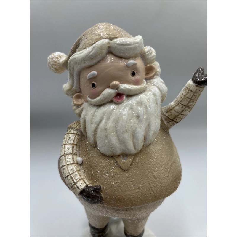 Raz Imports 8” Whimsical Santa Figurine New