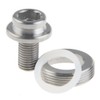 Dingtai チタン クランク ボルト ネジ M8X15mm Extractor袖 (チタンカラー)