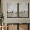 MUDECOR Framed Canvas Print Wall Art Set Misty Pines Serene