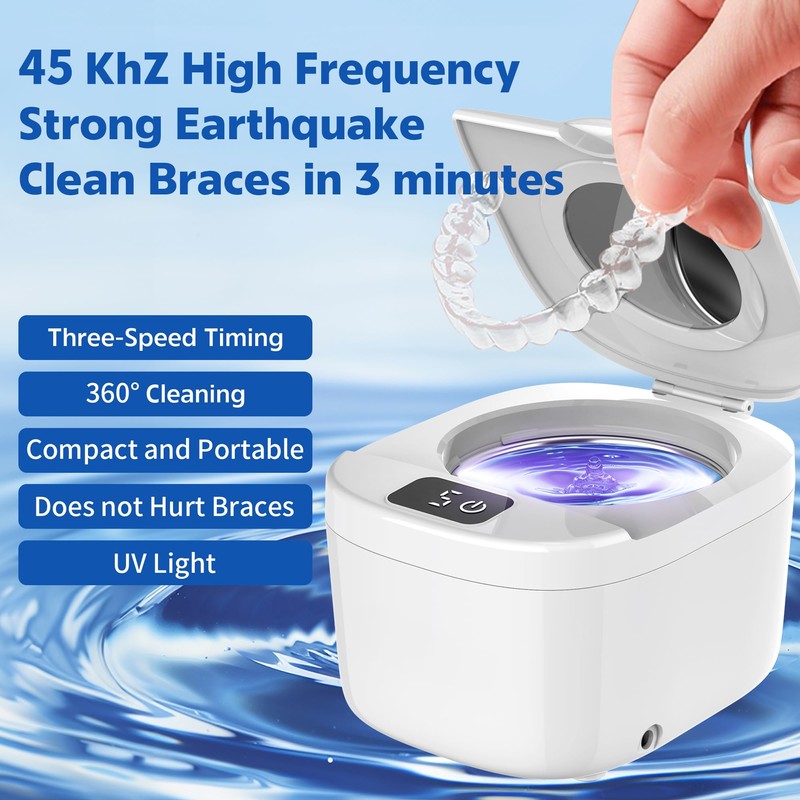Professional Ultrasonic Cleaner Retainer Cleaning Machine - 45kHz Ultrasonic Cleaning,