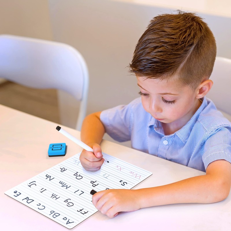Scribbledo Dry Erase Handwriting Practice for Kids 9 x 12